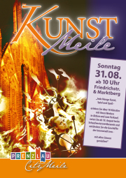 Plakat Kunstmeile 2104