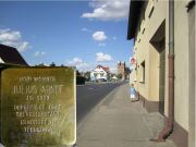 Stolperstein für Julius Arndt, Südseite der Neustadt, unweit der Einmündung An der Binnenmühle