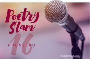 Titel 16. Poetry Slam Prenzlau undm ein Mikrofon