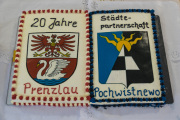 Torte zum 20. Städtepartnerschaftsjubiläum, gefertigt von Gundula Grosch