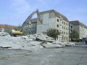 Abriss Marktberg über Stadtumbau Rückbau