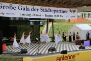 Auftritt des Ballettensembles der Kinderkunstschule Pochwistnewo
