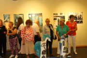 Besucher der Ausstellung 