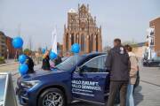 Automeile auf dem Marktberg