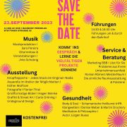 Flyer zum Tag der offenen Tür bei den 