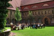 Wedding ceremony in the Friedgarten 