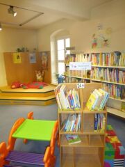 Blick in die Kinderbibliothek