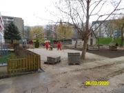 Kita Kinderland Spielplatz Bauphase 1