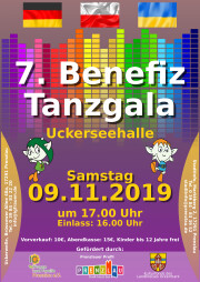 Plakat zur BenefizTanzGala 2019