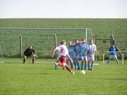 Fußballspiel im Uckerstadion