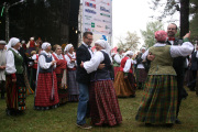 beim Pilzfest in Varena