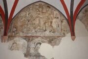 Wall painting in the refectory