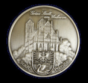 Medaille der Stadt Prenzlau Rückseite